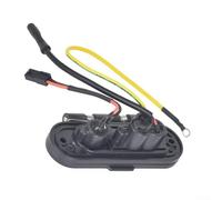 Eawfgtuw Port de charge pour scooter électrique Max G30P, prise de charge étanche de rechange avec couvercle, pour interface de tête de charge en polycarbonate durable, pour une installation facile
