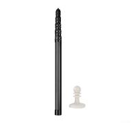 Eawfgtuw Poteau de tente réglable en fibre de carbone pour auvent de camping, auvent, abri de randonnée, poteau télescopique (2,3 m)
