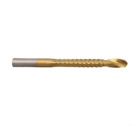 Eawfgtuw Pour 1 pièce pour foret HSS 4241 dentelé 3 mm-8 mm Vis spirale composite pour bois, métal, plastique, coupe perçage, 3 en 1 conception de scie et perceuse (8 mm)