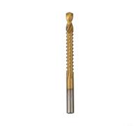 Eawfgtuw Pour 1 pièce pour foret HSS 4241 dentelé 3 mm-8 mm Vis spirale composite pour bois, métal, plastique, coupe perçage, 3 en 1 conception de scie et perceuse (6 mm)