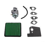 Eawfgtuw Pour carburateur de rechange pour moteurs Honda GCV160LA0 GCV160LA1 HRR216K10, compatible avec 16100-Z8B-901 (BB76A A), comprend un filtre à air et 5