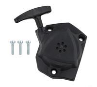 Eawfgtuw Pour démarreur à rebond A051003310 pour souffleurs Echo PB-2520 EB252 PB-2620, conception compatible à 3 vis, assemblage avec corde de traction, poignée et ressort