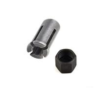 Eawfgtuw Pour mandrin de serrage de rechange compatible avec Makita GD0600 GD0601 GD0603 906 763620-8 763627-4 3 mm 6 mm Écrou en acier (3 mm + écrou)