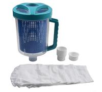 Eawfgtuw Pour piège à feuilles transparent avec poignée pour R211084, Hayward W560, et Zodiac W26705 - Panier à débris extra large pour systèmes de bidons de piscine en ligne