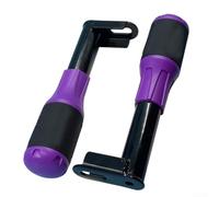 Eawfgtuw Protecteurs de moto en cas de collision, curseurs de cadre, tiges anti-chute, protection anti-collision pour pièces de réparation de motos (violet)