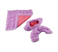 Eawfgtuw Protège-lame de patin à glace, protection en polyester doux et absorbant pour patins de hockey artistique, doublure élastique, rouille, taille M (33-36) (S)