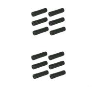 Eawfgtuw R34765 Manchon de conduite de carburant au coffre d'injecteur pour tracteur 3020 4000 4020 5020 423, kit de réparation de carburateur noir avec composants essentiels, 6 ou 12 pièces (12