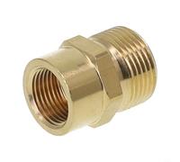 Eawfgtuw Raccord en laiton M22 Garden 5 mâle vers 38 en tant que tuyau femelle pour nettoyeur haute pression compatible avec tuyau à connexion rapide, pompes, bobines à bille a Va