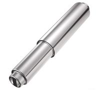 Eawfgtuw Recharge de rouleau de papier toilette ABS réglable avec finition plaquée lisse, barre de rechange murale durable pour papier toilette de salle de bain