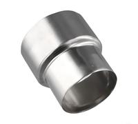 Eawfgtuw Réducteur de conduit de conduit en acier inoxydable pour conduit de cheminée, tuyau de poêle, pour ventilation de climatisation, adaptateur de conduit de cheminée (Ø70 mm/Ø60 mm)