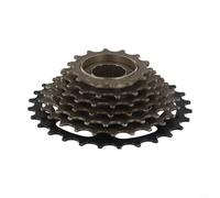 Eawfgtuw Roue libre à visser 6/7/8 vitesses 13-28T pour vélo pour composants, cassette de rechange en acier à haute teneur en carbone compatible avec les systèmes à 6 vitesses, lisse (7 vitesses)