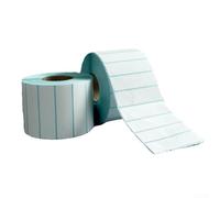 Eawfgtuw Rouleau de 2 000 feuilles de papier autocollant thermique imperméable résistant à l'huile pour bureau, entreprise, logistique industrielle, entrepôt