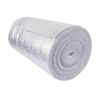 Eawfgtuw Rouleau de film d'isolation réfléchissant pour radiateur de 3 mm d'épaisseur avec coton perlé pour rétention de la chaleur murale et économie d'énergie, facile à couper et (40 cm)