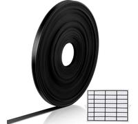 Eawfgtuw Rouleau de ruban magnétique 6 mm x 16 m - Bandes fines pour tableau blanc - Film PVC pour bureau, salle de classe, organisation de fournitures de stockage