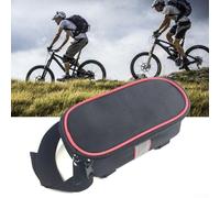 Eawfgtuw Sac de rangement étanche pour batterie de vélo E-For - 19 x 10 x 7 cm - Noir