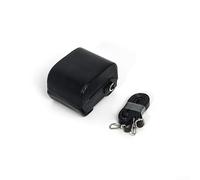 Eawfgtuw Sac photo en cuir synthétique noir avec doublure en velours doux compatible avec Polaroid-Go 1ère et 2ème génération, étui de protection compact de style rétro 12 x 9 x 8 cm