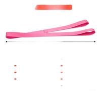 Eawfgtuw Sangles de cheville de gymnastique pour entraînement de danse tumbling, bande d'étirement du pied réglable avec boucle à dégagement rapide, stabilisateur en nylon léger pour la flexibilité du