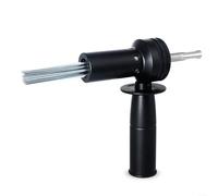 Eawfgtuw SDS Shank Électrique Marteau Aiguille Adaptateur Détartreur pour Dérouiller Béton Forage Carrelage Préparation Multi Nettoyage 18 Aiguilles