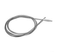 Eawfgtuw Serpent de vidange électrique en acier à ressort avec tarière en acier au manganèse, tige de vidange flexible, outil serpent de plomberie pour équipement de débouchage et ligne d'égout (B)