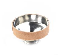 Eawfgtuw Sourdine pour saxophone alto ténor soprano pour instruments à vent, accessoire réducteur de bruit en aluminium brossé compatible avec sax alto/ténor/soprano, (sax alto)