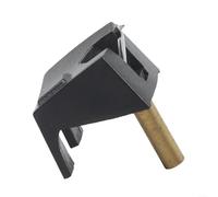 Eawfgtuw Stylet de rechange compatible avec cartouches pour tourne-disque vinyle, cartouches de phonographe, composants de lecture audio (noir)