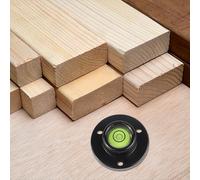 Eawfgtuw Support à bride pour niveau en métal de 28 mm pour nivellement d'instrument, flacon à bulles de sensibilité de 9,1 m avec boîtier en alliage d'aluminium, compatible avec robot (C)