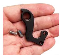 Eawfgtuw Support de dérailleur arrière de vélo pour De Rosa R838 R848 Pro Sportive, en alliage d'aluminium, pièce de rechange avec boulons, noir