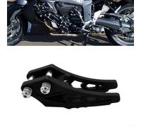 Eawfgtuw Support de guidage de chaîne de vélo T8 compatible avec chaîne PH07 08 10 Pozur 428, protecteur de moto résistant à l'usure en rouge (noir)