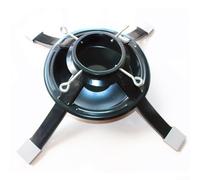 Eawfgtuw Support de sapin de Noël en métal avec base en fonte, convient aux troncs de 5 à 12 cm pour arbres vivants jusqu'à 2,7 m, grand diamètre de 70,6 cm (taille L)