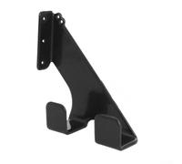 Eawfgtuw Support mural pour scie à chaîne pour rangement de garage robuste - Cintre à outils en métal résistant à la rouille, 23 x 18 x 11 cm, noir (ou lot de 2) (1 pièce)