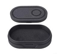 Eawfgtuw Support pour 2 GPS antivol avec éponge absorbant les chocs, étanche ABS + PC pour vélo de sécurité, noir