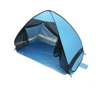 Eawfgtuw Tente de plage pliable automatique, protection UV, tente de camping portable avec moustiquaire pour activités familiales, 2 personnes, étanche