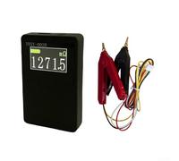 Eawfgtuw Testeur de résistance CC avec écran LCD, plage de mesure de 0,1 milliohm à 20 ohms, précision de 0,03 %, testeur de court-circuit, test Kelvin à quatre fils (grand)