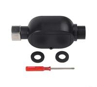 Eawfgtuw Thermomètre de douche numérique intelligent étanche LED Affichage de la température du robinet Moniteur de température de l'eau Thermostat de sécurité 0-99 °C (B)
