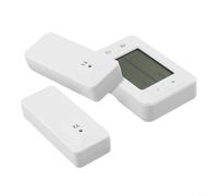 Eawfgtuw Thermomètre électronique sans fil pour intérieur et extérieur avec 2 capteurs à distance pour réfrigérateur, congélateur, cuisine, réfrigérateur et congélateur