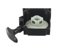 Eawfgtuw Tirette pour démarreur à rebond pour moteurs de jardin TJ45 TJ45E, compatible avec débroussailleuse et autres outils électriques d'extérieur, pièce de rechange noire