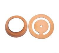 Eawfgtuw Valve inférieure en cuir de rechange et kit de tasse pour pompe à pichet manuelle n° 2, installation facile, pièces d'entretien pour un débit d'eau fiable