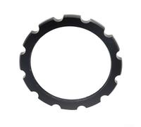 Eawfgtuw Verrou de manivelle pour vélo 3D+ 3DF BB30, anneau de verrouillage en alliage d'aluminium 7075, outil de fixation de pédalier léger 4 g, noir, 37-46 mm