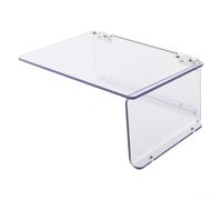 Eawfgtuw Verrou de porte électronique - Protection contre la pluie - Boîtier de protection extérieur en acrylique transparent - Étanche - Pour contrôle d'accès, verrouillage de carte à puce