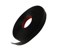 Eawfgtuw Warehou Joint d'isolation en caoutchouc TPE pour cadre de porte de garage, boudin de porte arrière et boudin de courant d'air, 5 m (noir, 5 m)