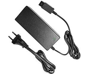 Eaxus® Alimentation électrique compatible avec Nintendo Wii - Câble d'alimentation de remplacement de 2,1 mètres Adaptateur secteur.