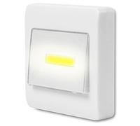 Eaxus Applique murale LED à piles - Lampe de cuisine, interrupteur pour cuisine, garage, etc. - Lampe d'armoire - Blanc