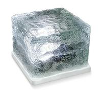 Eaxus® Lampe solaire LED - Cube - Glaçons comme décoration de salon et de jardin