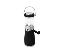 Eaxus® LED Dynamo Camping Lantern - Lampe de secours étanche, argent