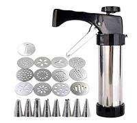 Eayoly Biscuiterie - Biscuits - Maker Cookie Machine Cookie Making Crème Gâteau Décoration Presse Moules Pâtisserie Tuyauterie Buses Cookie Press Kit