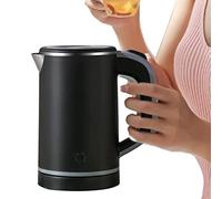 Eayoly Bouilloire électrique,Chauffe-Eau Portable | Bouilloire électrique 600 W à Chauffage, arrêt Automatique et Protection Contre l'ébullition à Sec avec poignée Froi, 0,8 l