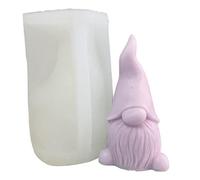 Eayoly Moule Noël, Moule en résine époxy Moule en Silicone pour Bougie parfumée Noël Moule en plâtre Nain époxy, pour Les Ornements Maison Bricolage