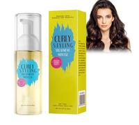 Eazerom 11 Crème Fouettée Acticurl,Définit Et Nourrit Tous Types de Boucles, Crème pour Définir les Boucles,Curl Hair Defining Cream,Crème Volumisante pour Cheveux Bouclés,50ml
