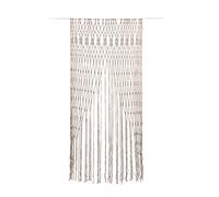 EAZHOP Tapisserie murale en macramé - 180 x 200 cm - Rideau de porte / panneau mural avec franges - Rideau de porte tissé à la main - Style bohème - Pour fond de mariage, fenêtre, décoration