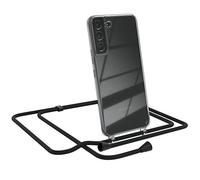 EAZY CASE - Chaîne pour téléphone Compatible avec Coque avec lanière de téléphone Galaxy S22 Plus 5G, Coque en Silicone, chaîne élégante avec Coque pour Smartphone, Noir - Clips Noir